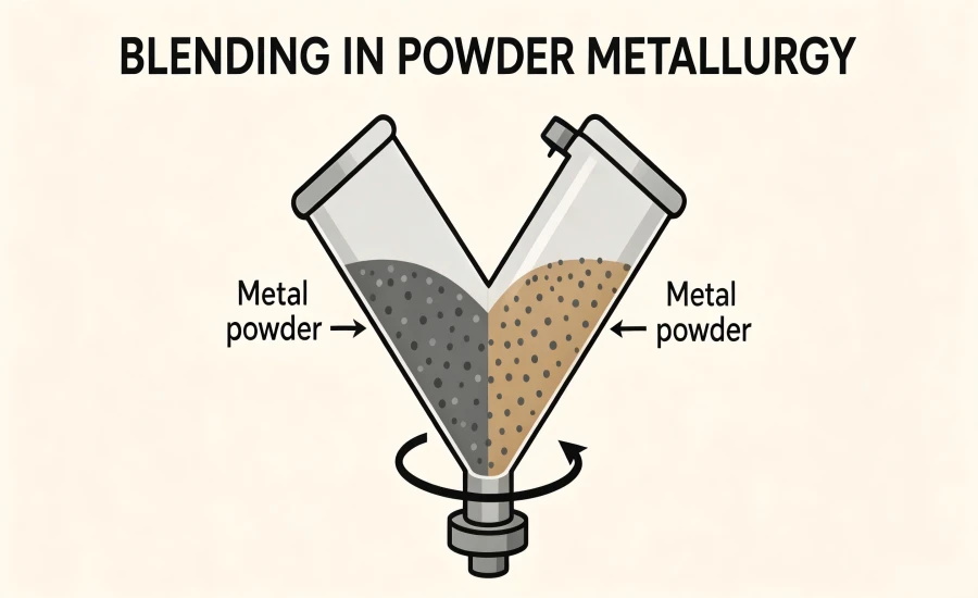 Sintered Metal Powder Blending | NAVI Titanium Sintered Metal Powder Blending | NAVI Titanium