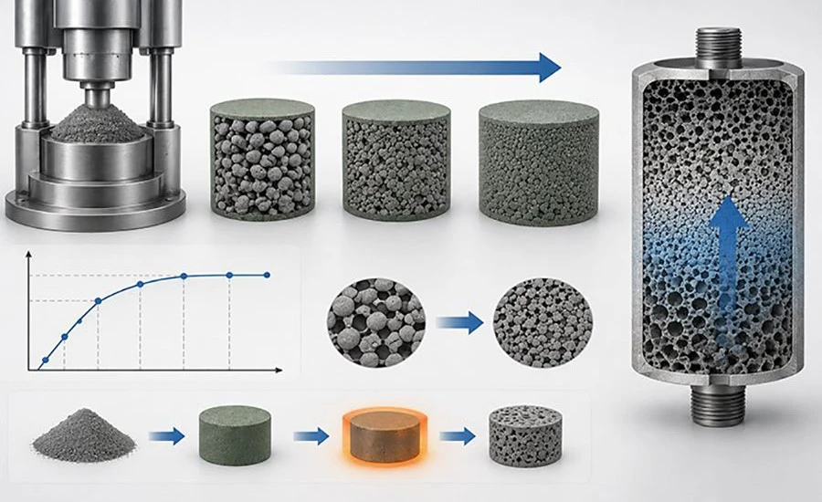 Sintered Metal Powder Blending | NAVI Titanium Sintered Metal Powder Blending | NAVI Titanium